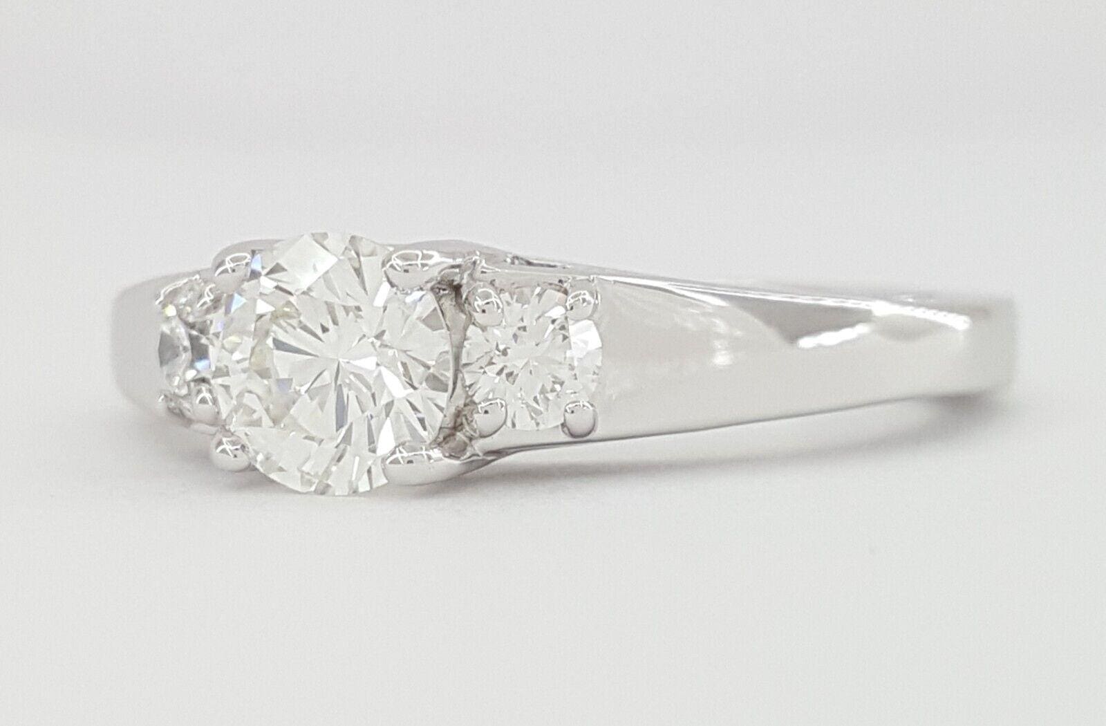 Tacori Neotare 280155 Round Diamond Engagement Ring 0.94 ct 18kt WG Rtl 7.3K