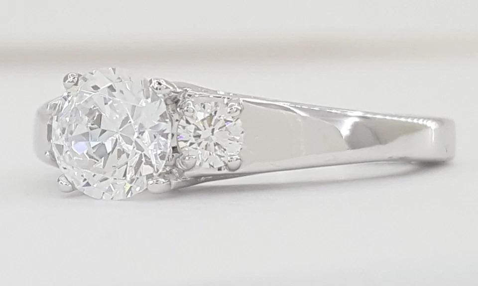 Tacori Neotare Three-Stone Round Semi-Mount 0.33 ct Engagement Ring $6,790