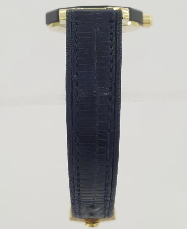 Century 18k Yellow Gold Diamond MOP Dial Sapphire Watch 24mm 19.3 Gr