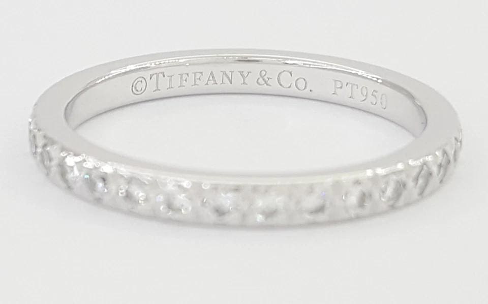 Tiffany & Co Novo Full Circle Eternity Diamond Band Ring 0.35 ct Platinum $4.6K