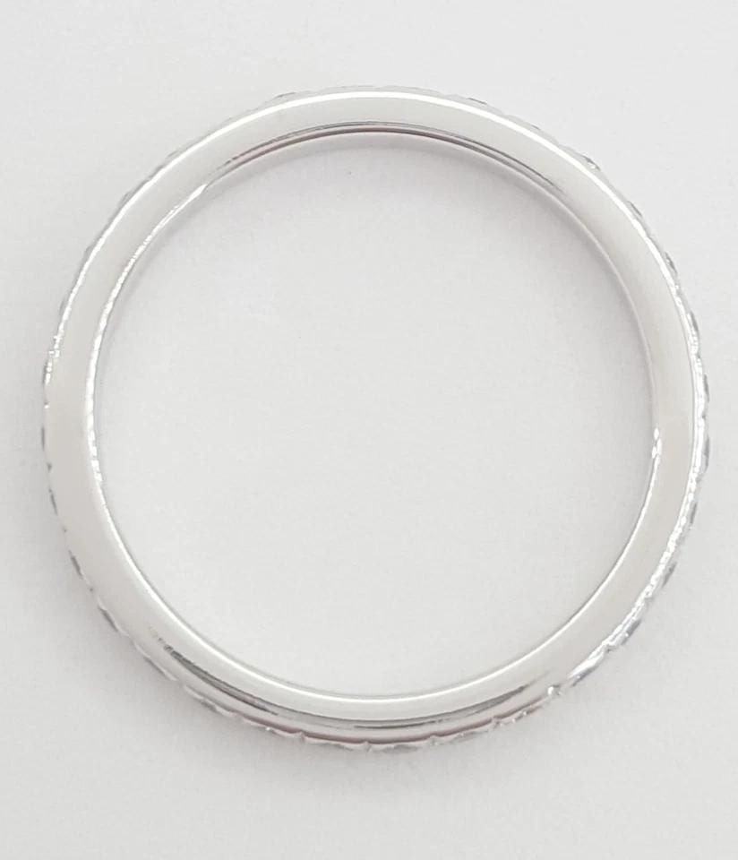 Tiffany & Co Novo Full Circle Eternity Diamond Band Ring 0.35 ct Platinum $4.6K