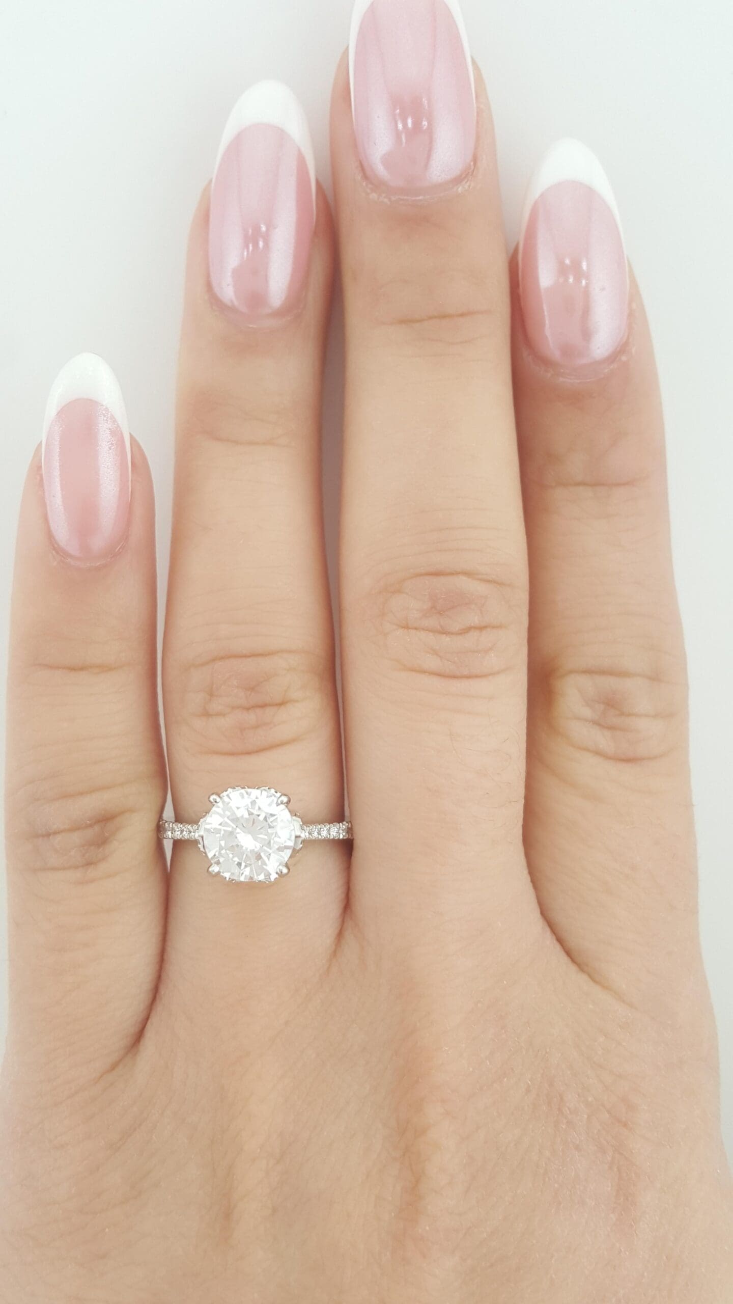Simon G MR2478 Semi-Mount Diamond 0.28 ct Platinum Engagement Ring $2,420
