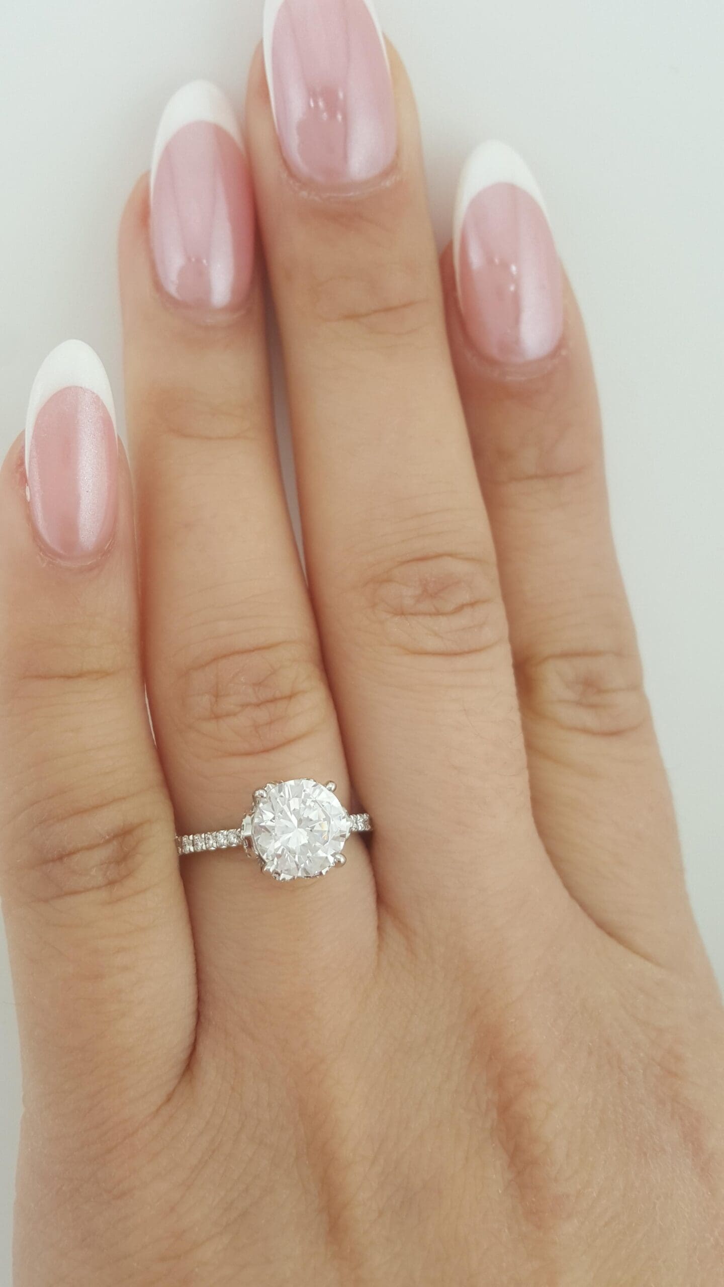 Simon G MR2478 Semi-Mount Diamond 0.28 ct Platinum Engagement Ring $2,420